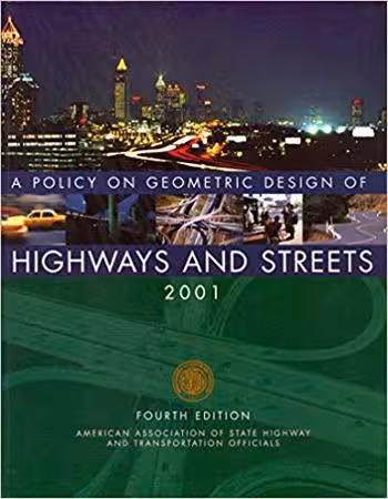 󾕇 دانلود کتاب AASHTO, Policy on Geometric Design of Highways and Streets, 4th ed, 2001 - دانلود کتاب های دانشگاهی