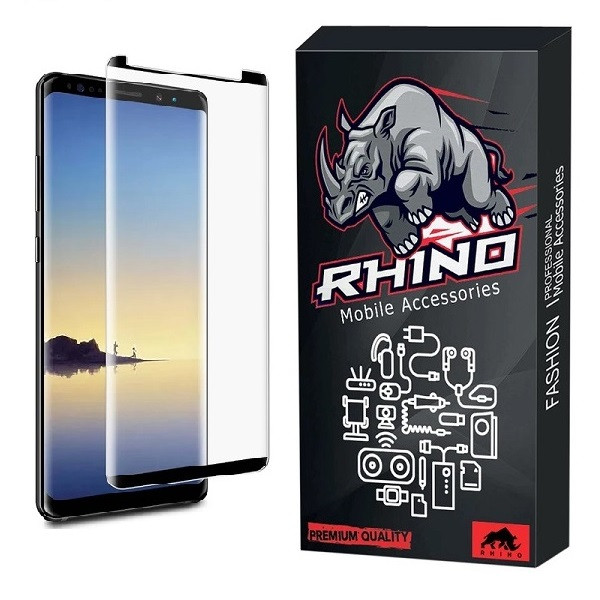 محافظ صفحه نمایش راینو مدل Short 3D مناسب برای گوشی موبایل سامسونگ Galaxy Note 8 | کالا برتری