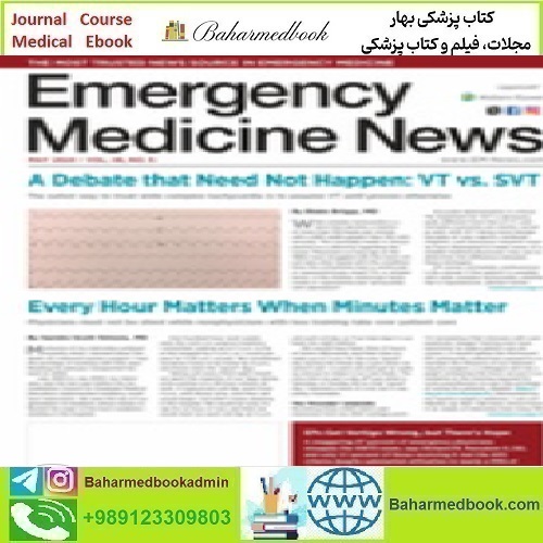 Emergency Medicine News Volume 46 1 to 5 2024 TRU