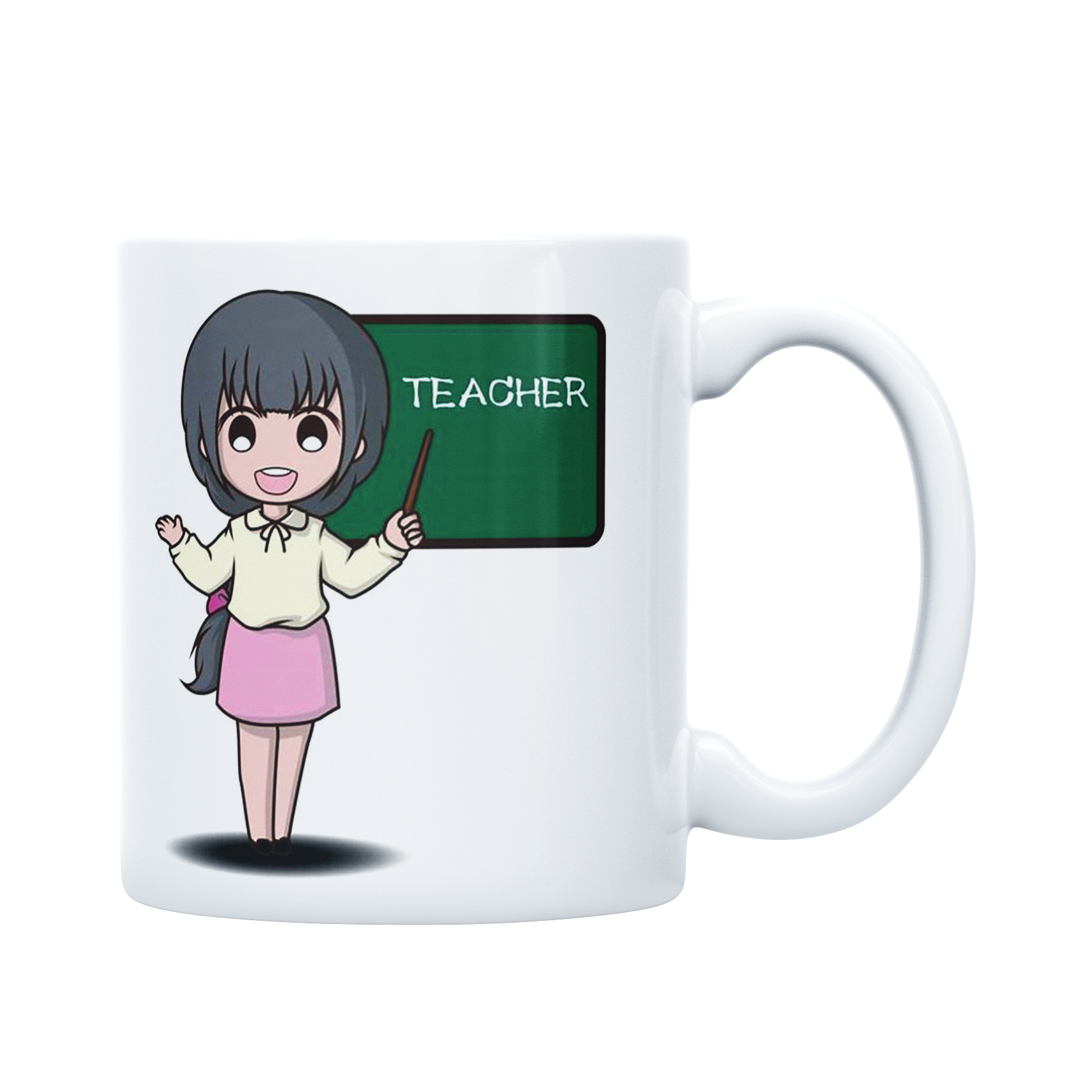 ماگ مدل خانم معلم کد M1056