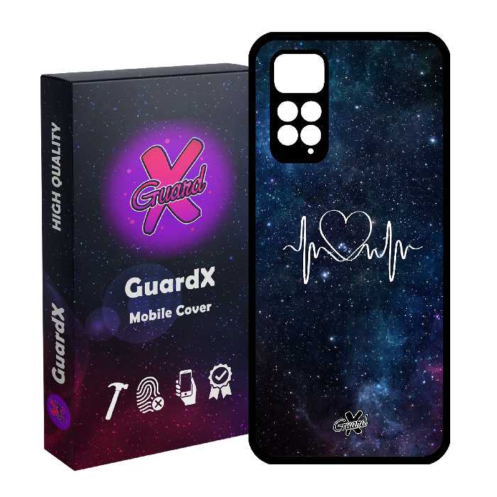 کاور گارد ایکس طرح Love مدل Glass10114 مناسب برای گوشی موبایل شیائومی Redmi Note 11S/ Note 11 4G