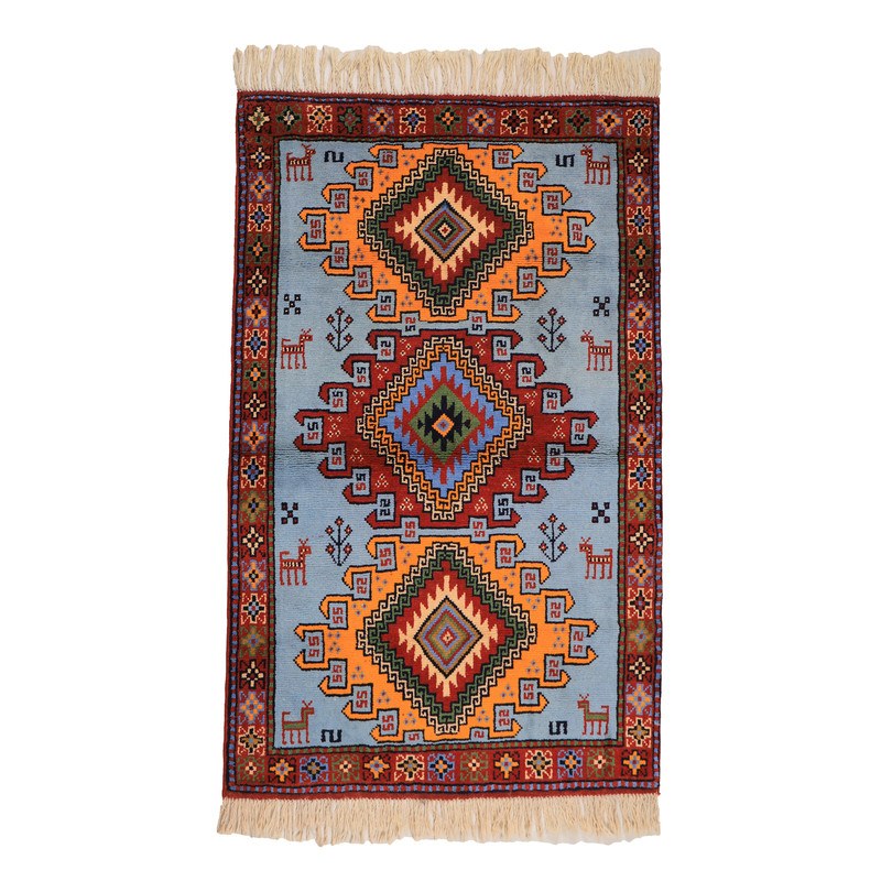 فرش دستباف دو متری مدل خراسان کد 4020207