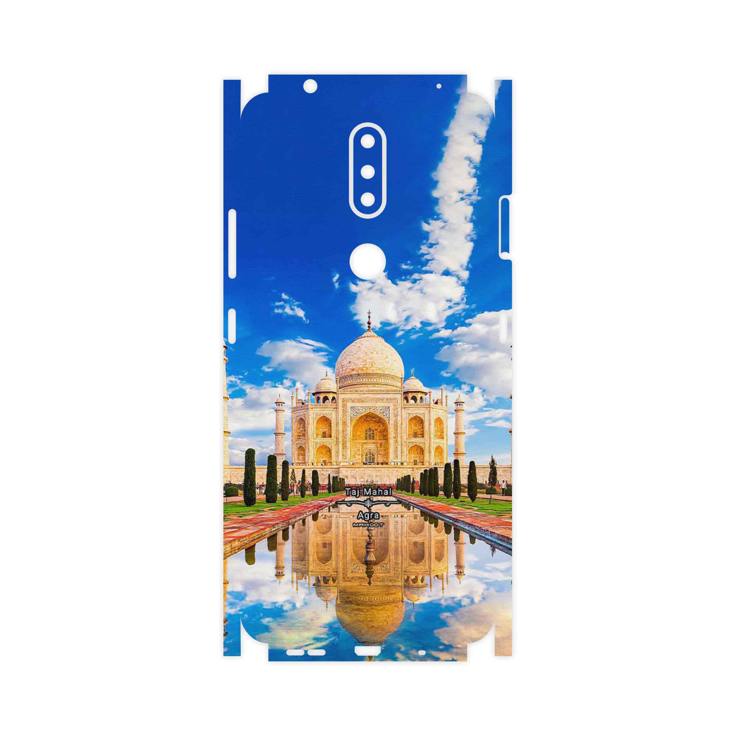 برچسب پوششی ماهوت مدل The Taj Mahal-FullSkin مناسب برای گوشی موبایل نوکیا 2.4