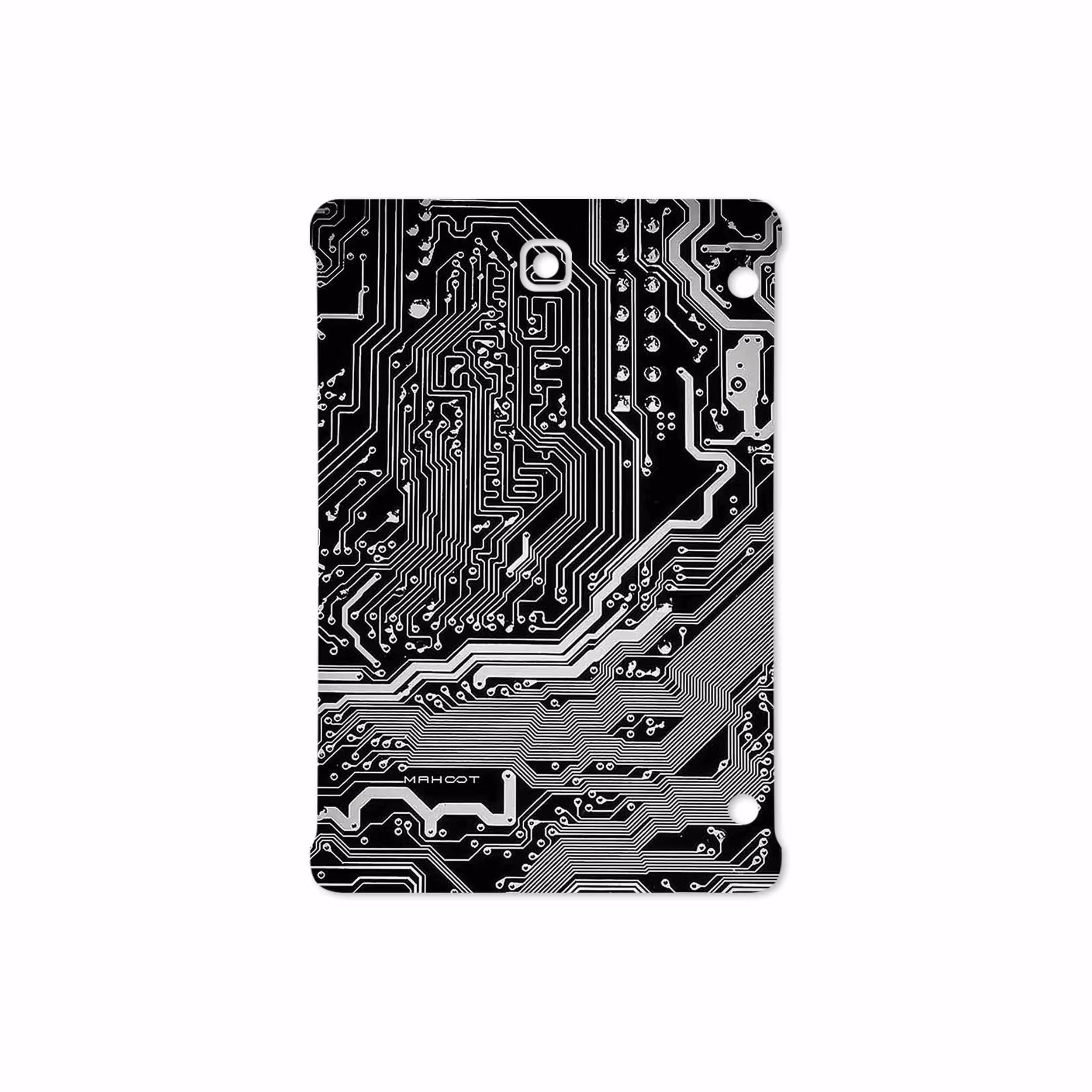 برچسب پوششی ماهوت مدل Black Printed Circuit Board مناسب برای تبلت سامسونگ Galaxy Tab S2 8.0 2015 T710
