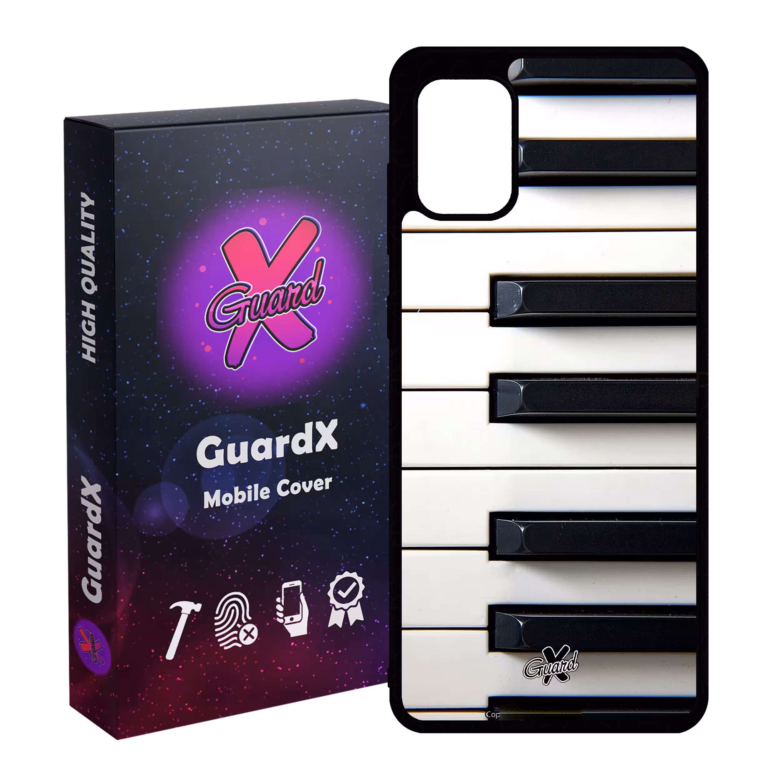کاور گارد ایکس طرح Piano مدل Glass10101 مناسب برای گوشی موبایل سامسونگ Galaxy A31