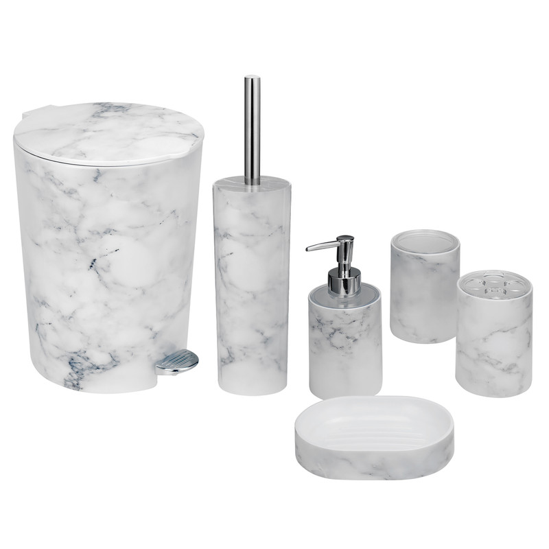 ست سرویس بهداشتی 6 پارچه لیمون مدل marblewh | کالا مکس