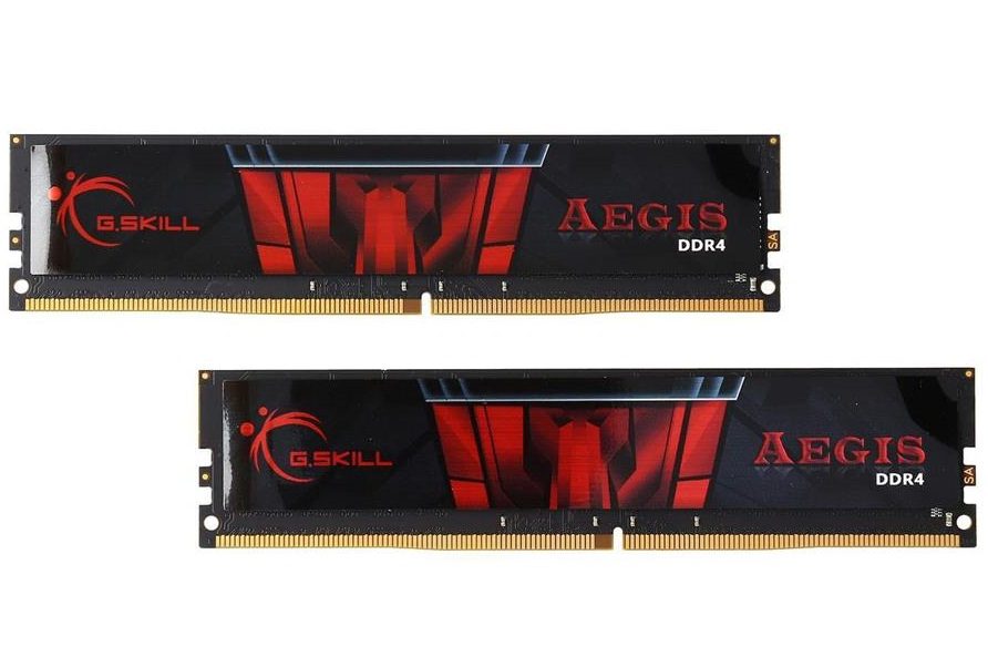 رم کامپیوتر جی اسکیل AEGIS 32GB DDR4 3200MHz Dual