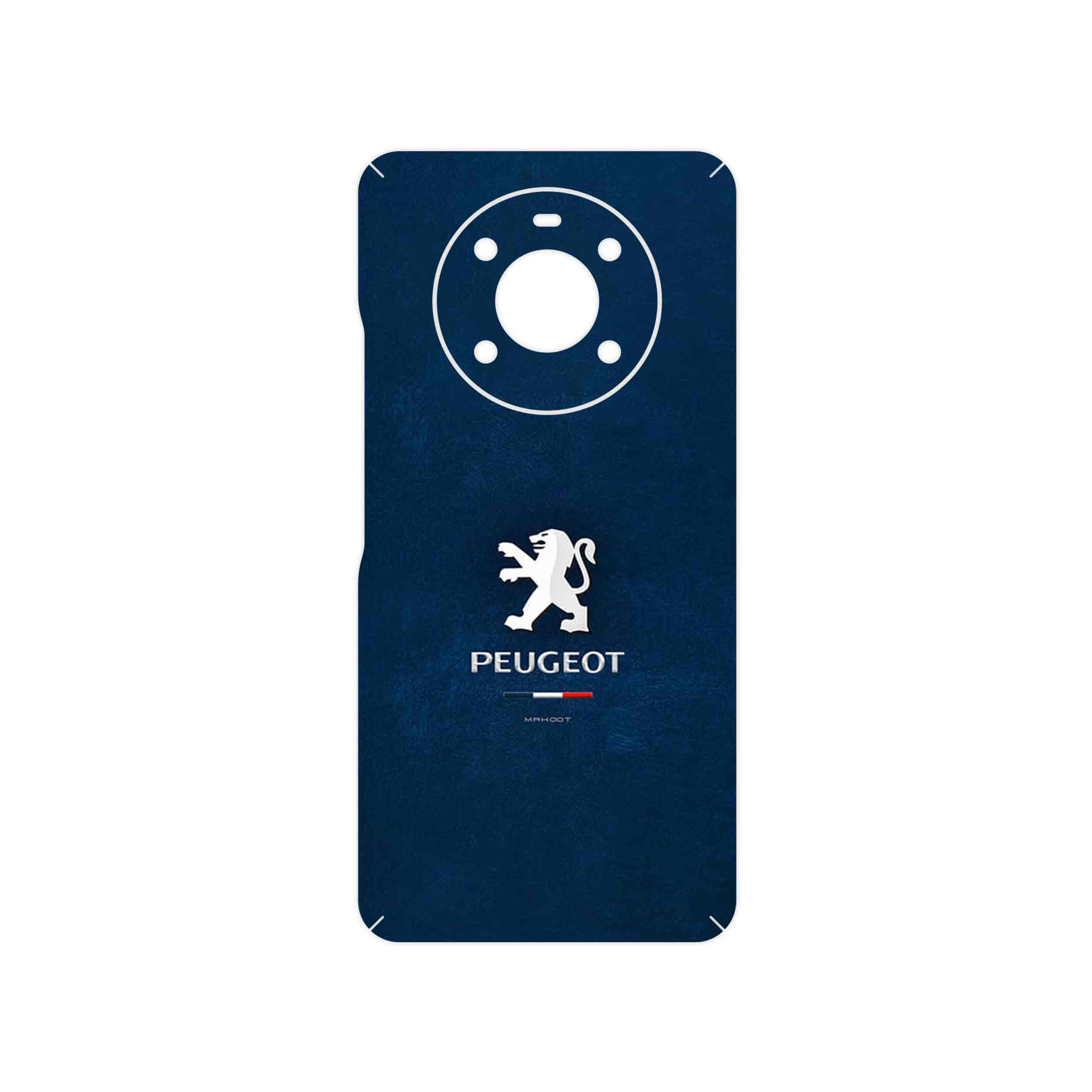 برچسب پوششی ماهوت مدل Peugeot_Logo مناسب برای گوشی موبایل آنر X9 4G