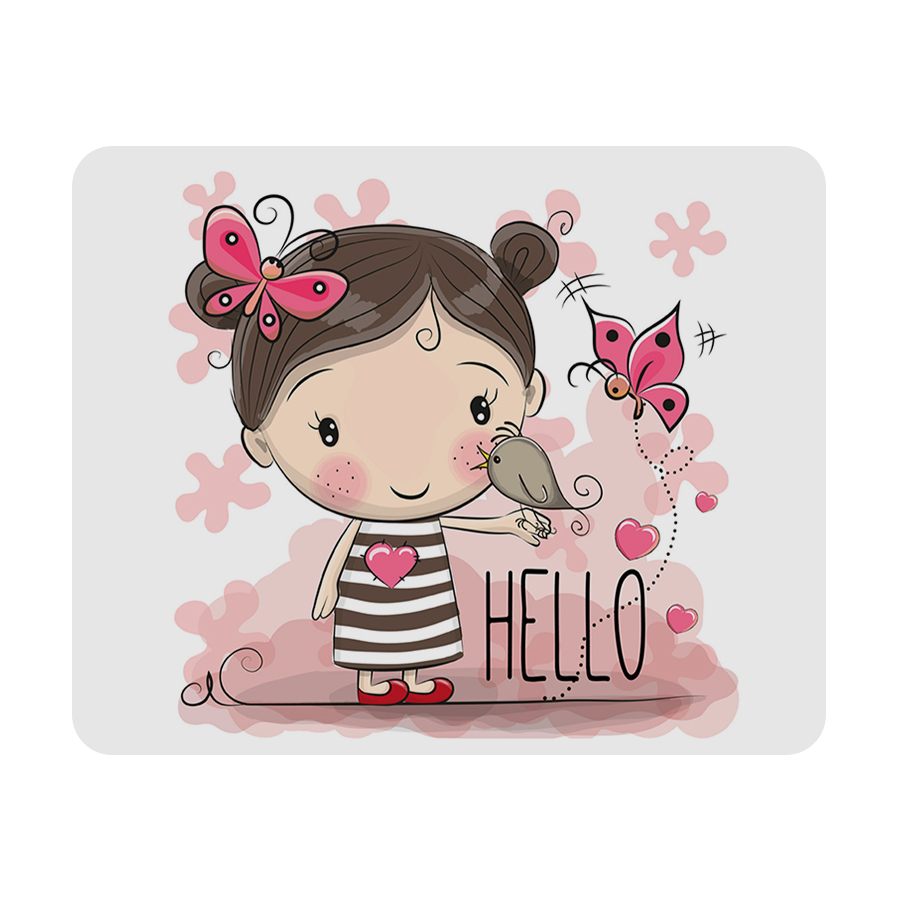  ماوس پد طرح دختر کد P100214