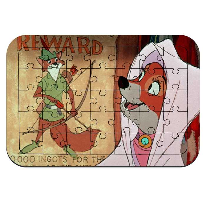 پازل 35 تکه طرح انیمیشن رابین هود مدل NI422