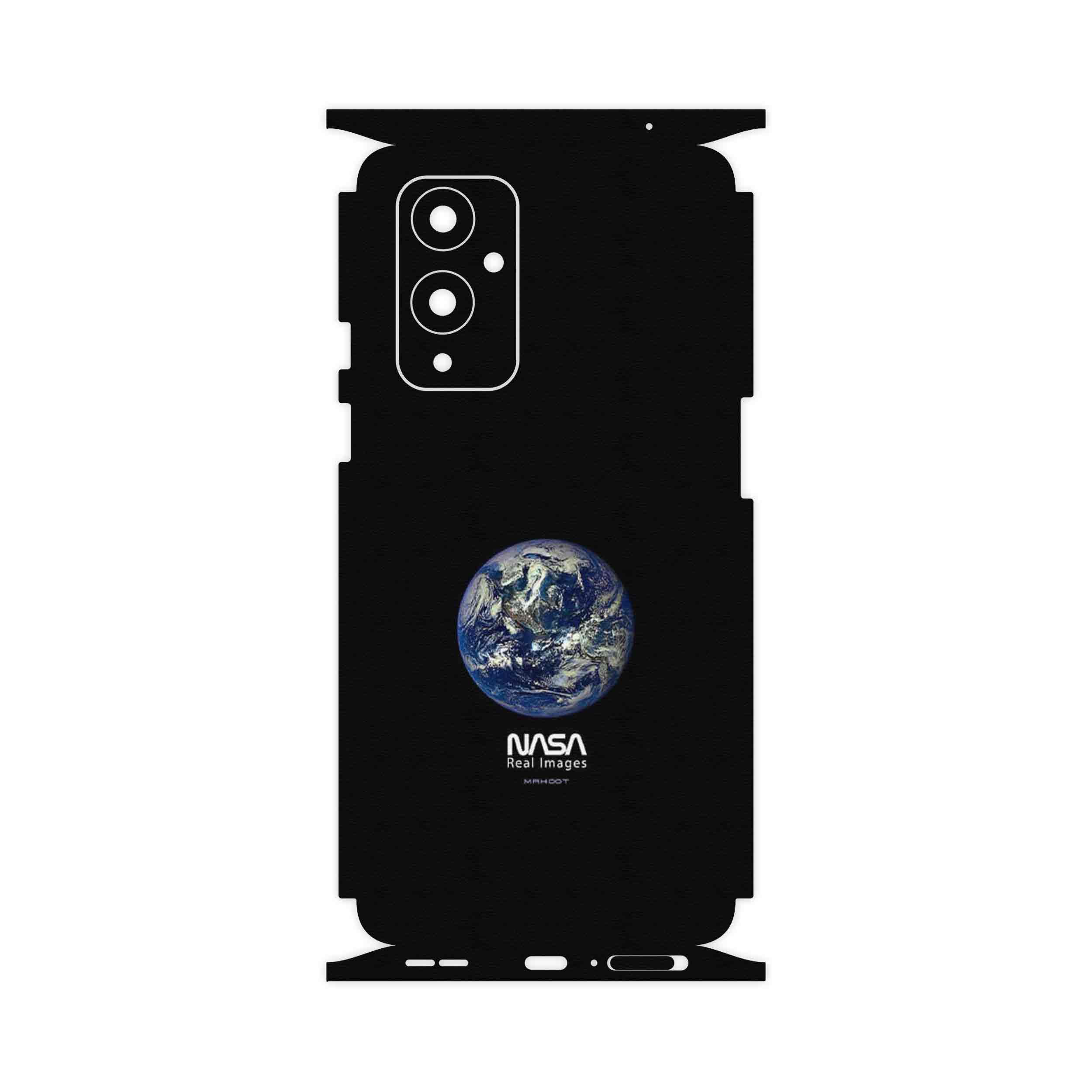 برچسب پوششی ماهوت مدل NASA Home Earth-FullSkin مناسب برای گوشی موبایل وان پلاس 9