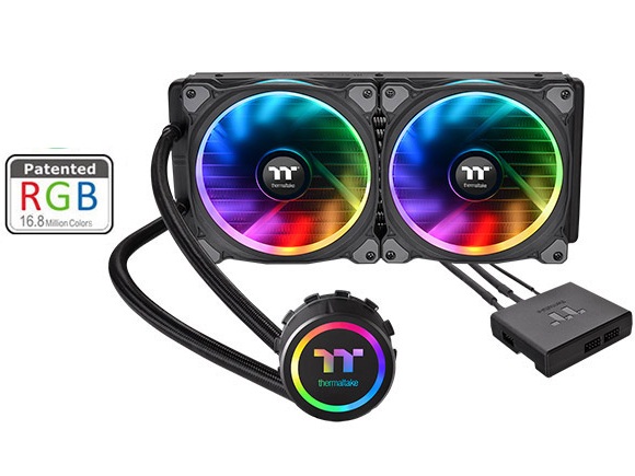 خنک کننده مایع پردازنده ترمالتیک مدل Floe Riing RGB 280 TT Premium Edition