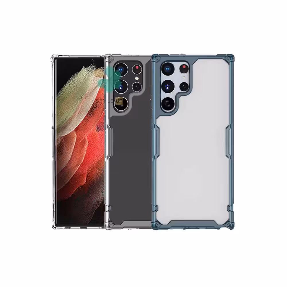 قاب ژله ای نیلکین گوشی سامسونگ Galaxy S22 Ultra مدل Nature TPU Pro