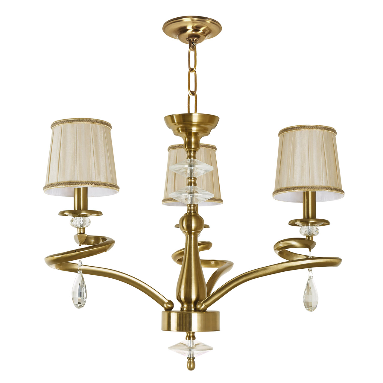 لوستر مجلل 3 شعله کد 81065/3