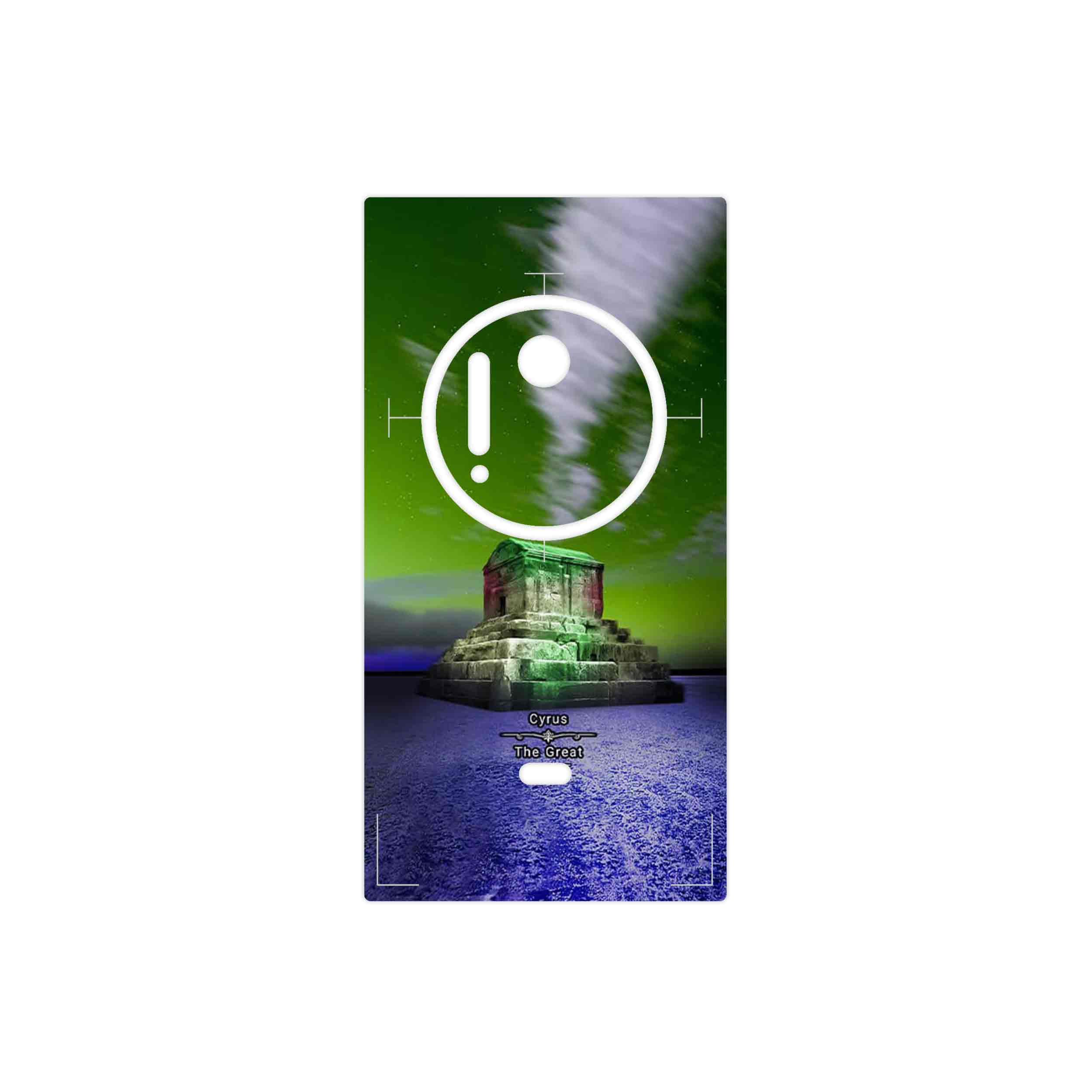 برچسب پوششی ماهوت مدل Tomb of Cyrus the Great مناسب برای گوشی موبایل نوکیا Lumia 1020