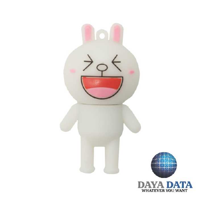 فلش مموری فانتزی  دایا  دیتا  طرح  خرگوش خندان  مدلPF1087-5 ظرفیت64GB -USB2 