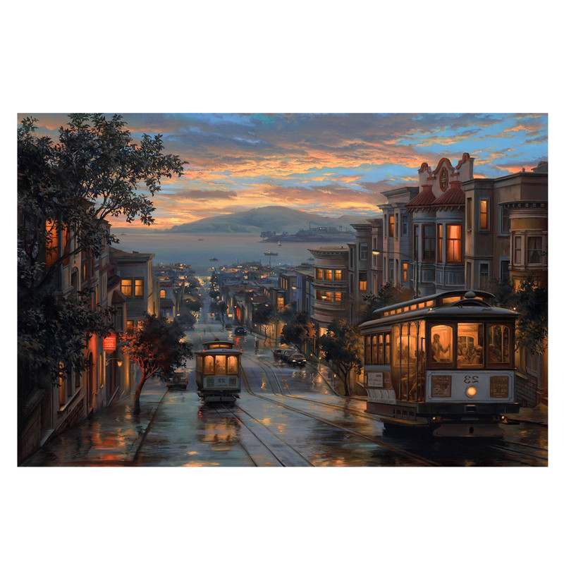 تابلو شاسی طرح منظره کد 0246 | دنیای قاب