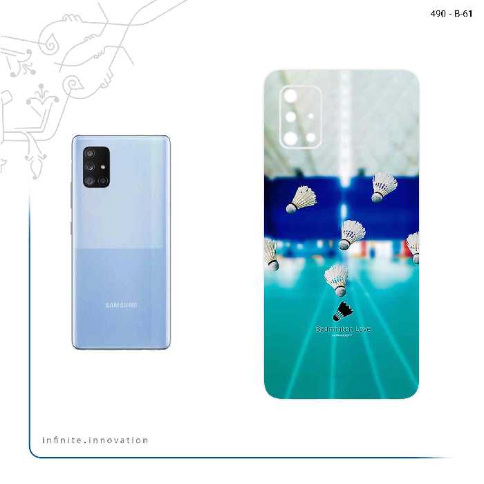 برچسب پوششی ماهوت مدل Badminton مناسب برای گوشی موبایل سامسونگ Galaxy A71 5G