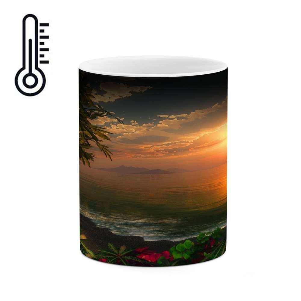 ماگ حرارتی کاکتی طرح انیمه مدل mgh17565