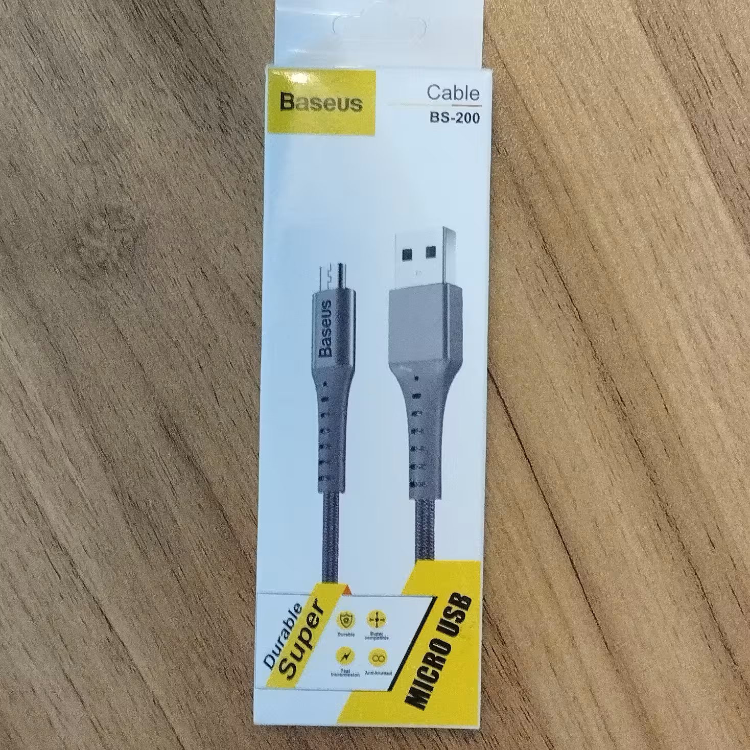 کابل شارژ  micro usb مدل باسئوس کنفی 