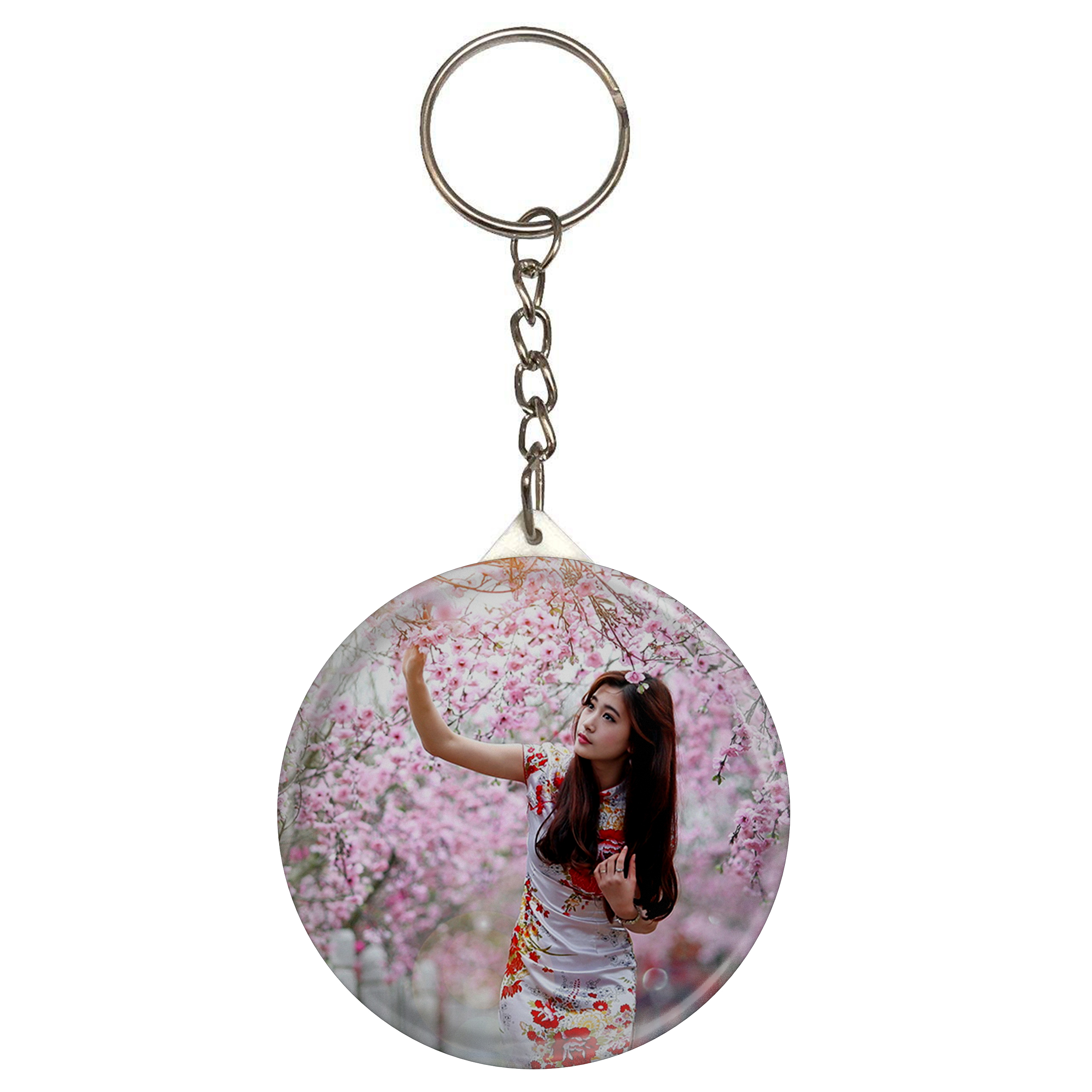 جاکلیدی طرح دختر و گل مدل S10445