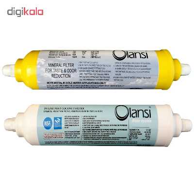 فیلتر دستگاه تصفیه کننده آب مدل FOW-4N مجموعه 4 عددی