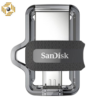 فلش مموری سن دیسک مدل Ultra Dual Drive M3.0 ظرفیت 16 گیگابایت