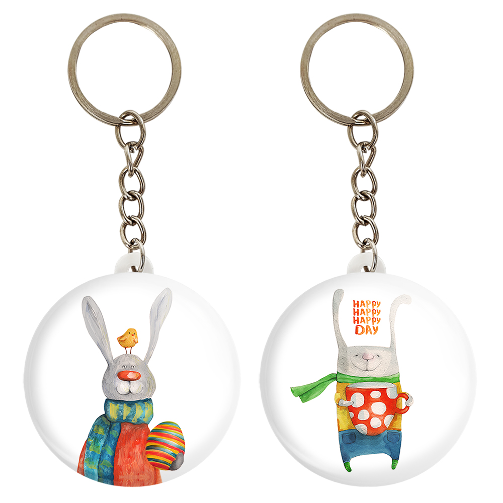 جاکلیدی خندالو مدل خرگوش کد 52575258 مجموعه 2 عددی