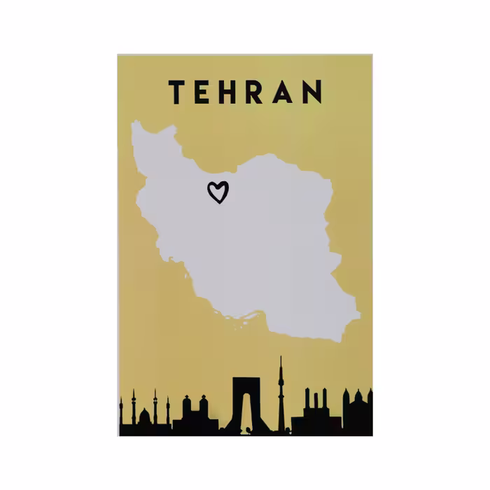 تابلو طرح تهران مدل PrTeh1w