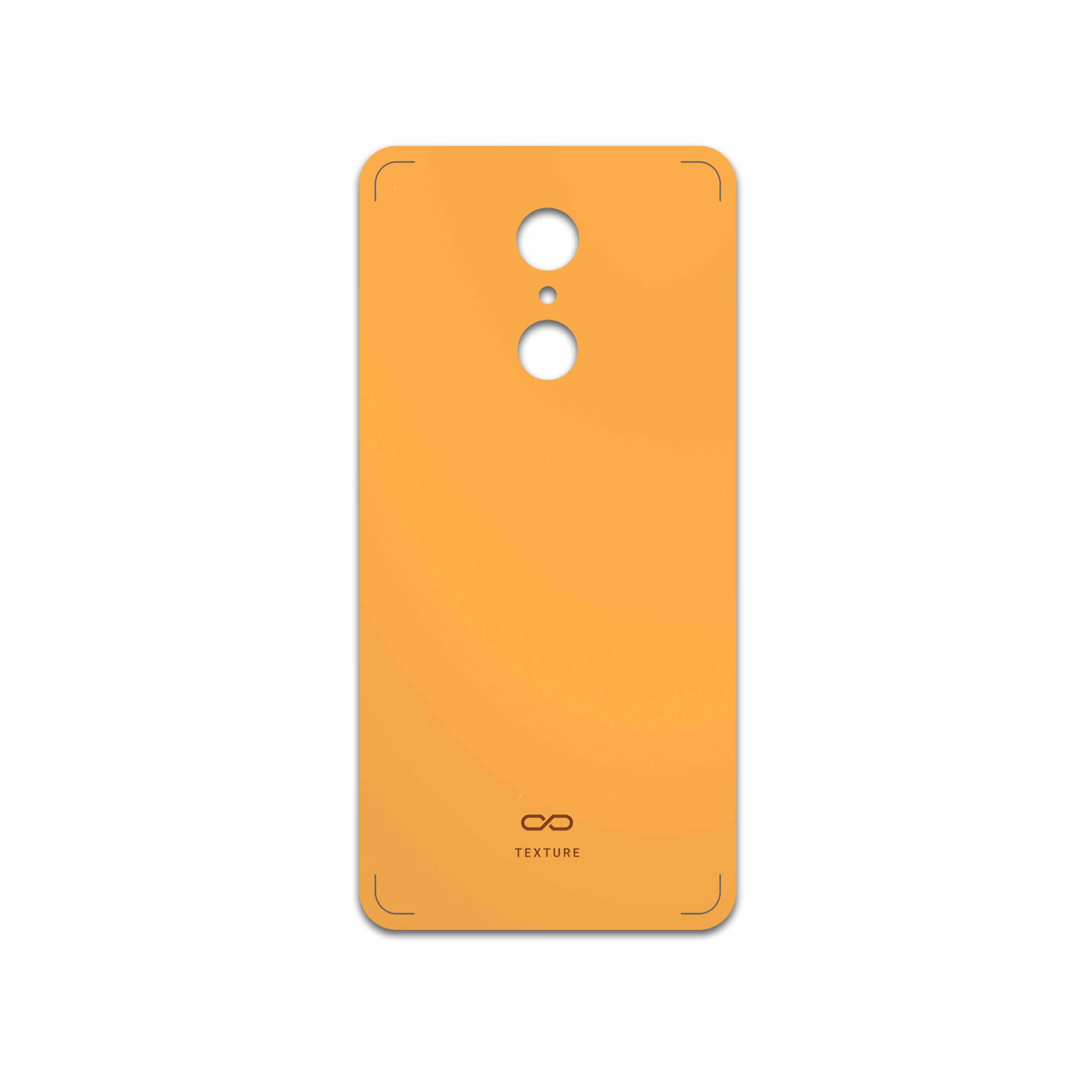 برچسب پوششی ماهوت مدل Matte-Orange مناسب برای گوشی موبایل شیائومی REDMI 5