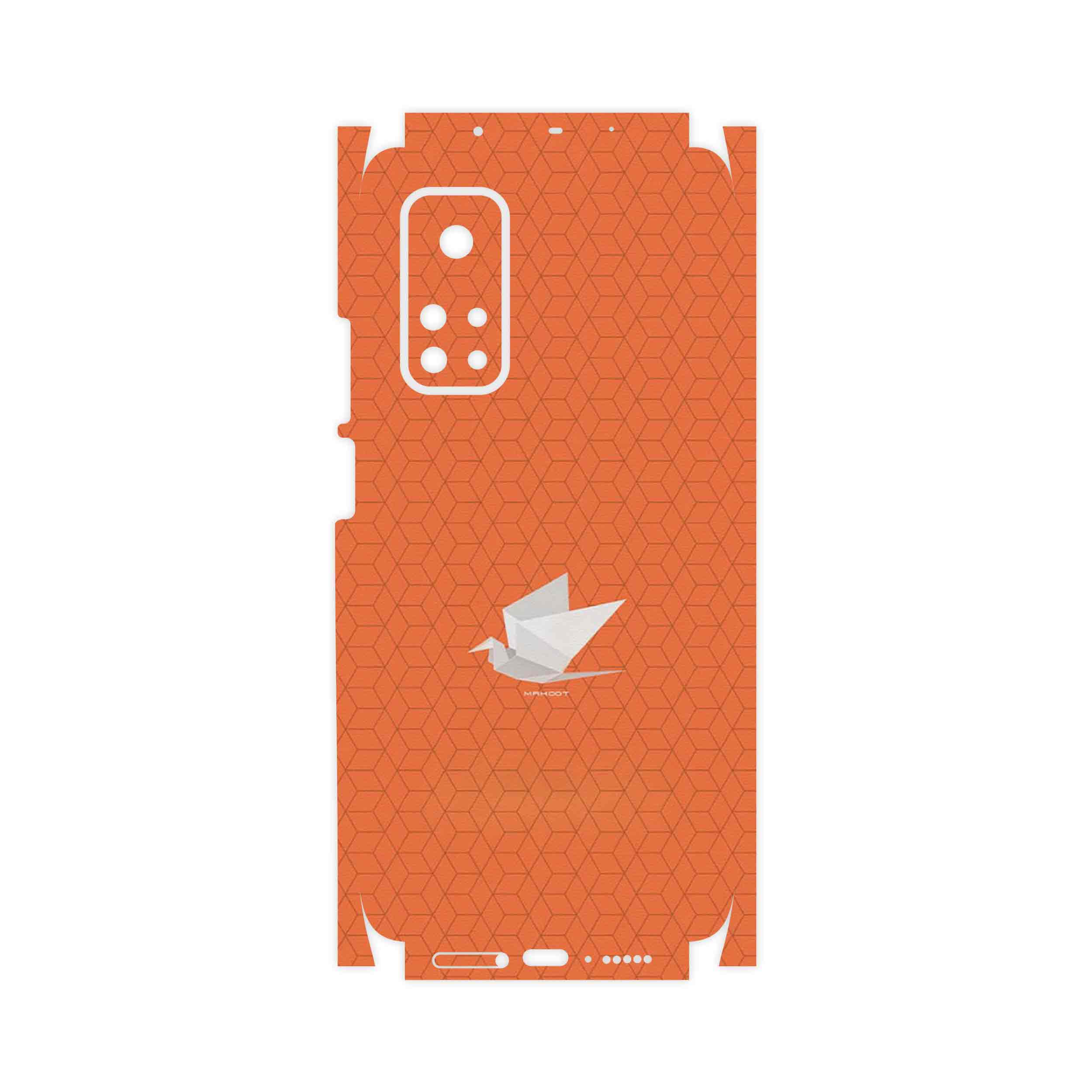 برچسب پوششی ماهوت مدل Minimalist origami bird-FullSkin مناسب برای گوشی موبایل شیائومی Mi 10T 5G