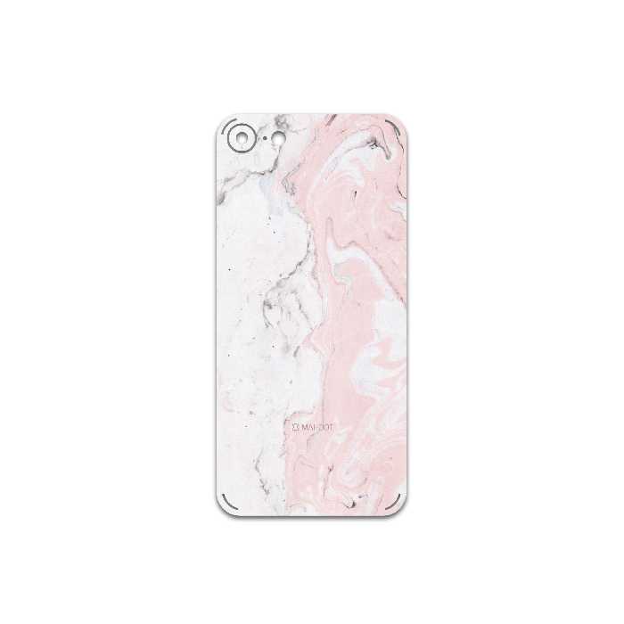 برچسب پوششی ماهوت مدل Blanco-Pink-Marble مناسب برای گوشی موبایل اپل iPhone 7