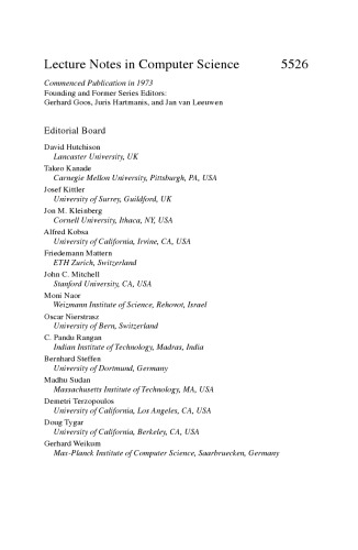 خرید و دانلود نسخه کامل کتاب Experimental Algorithms: 8th International Symposium, SEA 2009, Dortmund, Germany, June 4-6, 2009. Proceedings