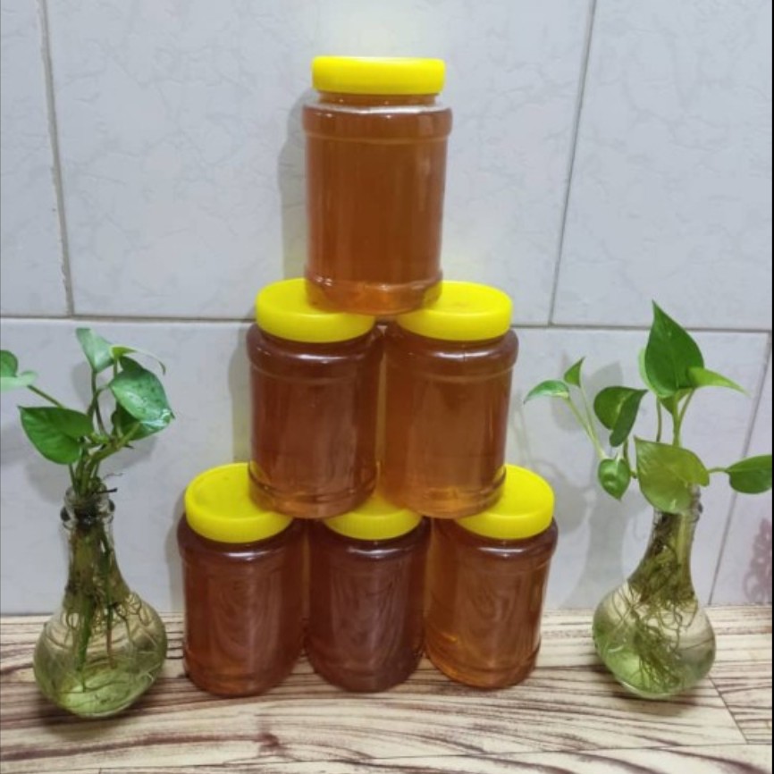 عسل کاملا طبیعی از گل های یونجه  یک کیلویی مستقیم از زنبوردار  (با ضمانت کیفیت و ساکاروز   زیر 2 )