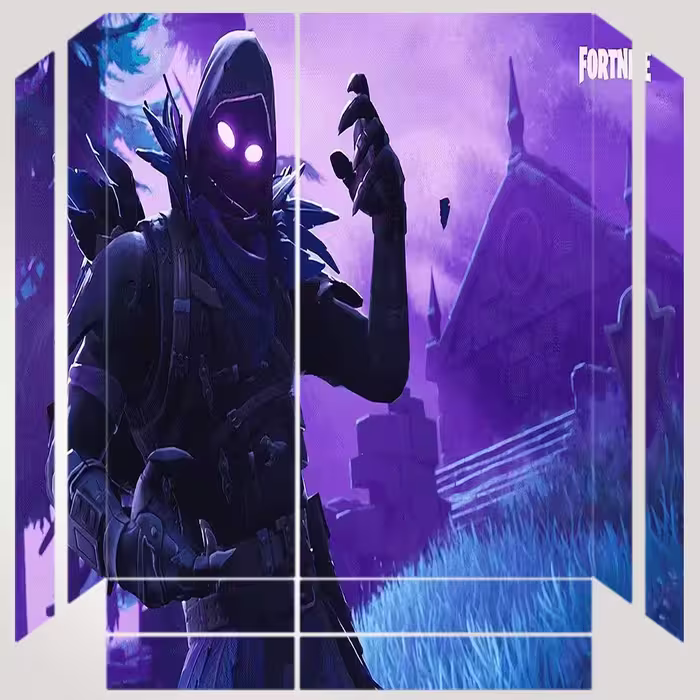 برچسب پلی استیشن ۴ مدل ps4 fat طرح fortnite کد PS-1017