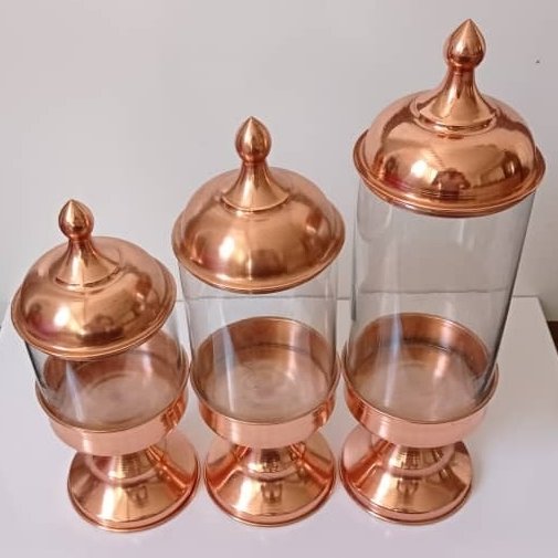 کندی باکس پایه دار مسی سه تایی نانو شدده