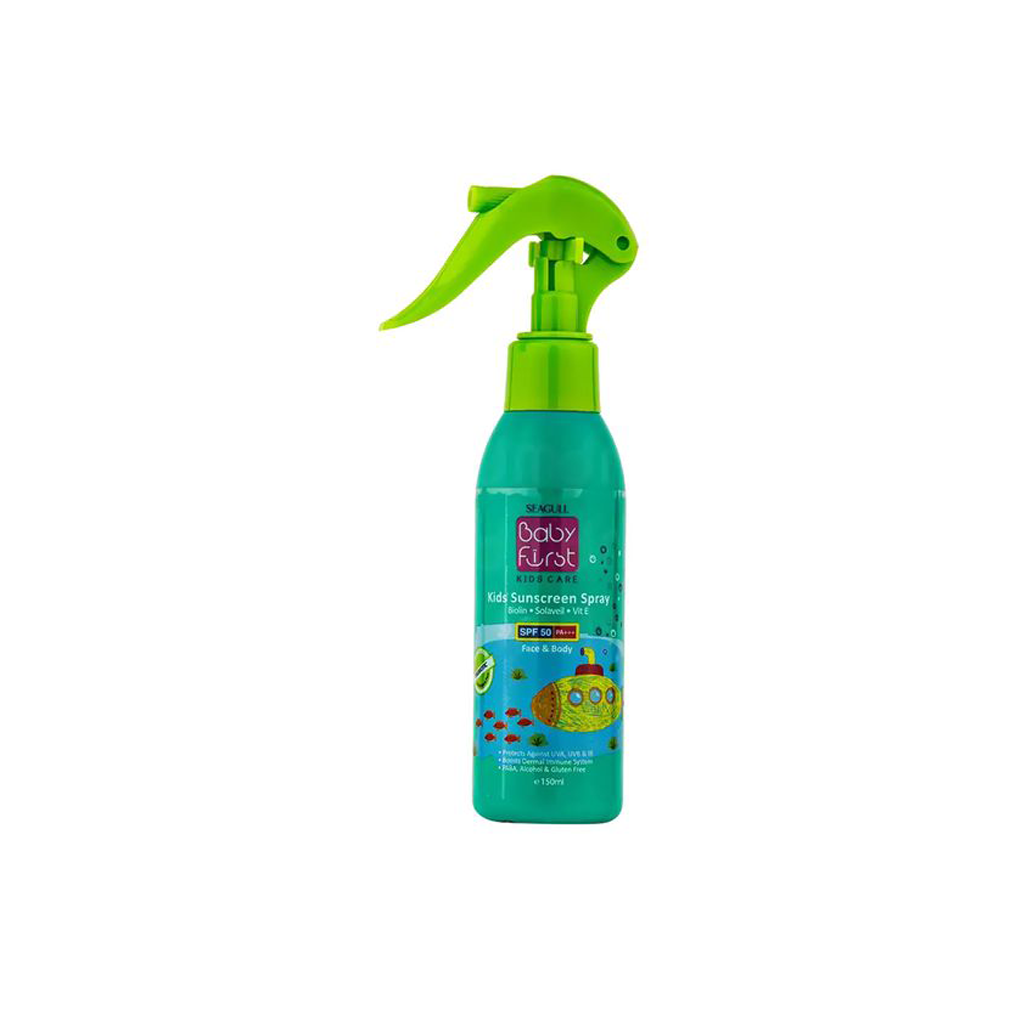 اسپری ضد آفتاب SPF 50 کودکان پسرانه بیبی فرست