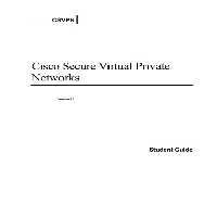 خرید و دانلود نسخه کامل کتاب Cisco secure virtual private networks (CSVPN) : CCSP self-study