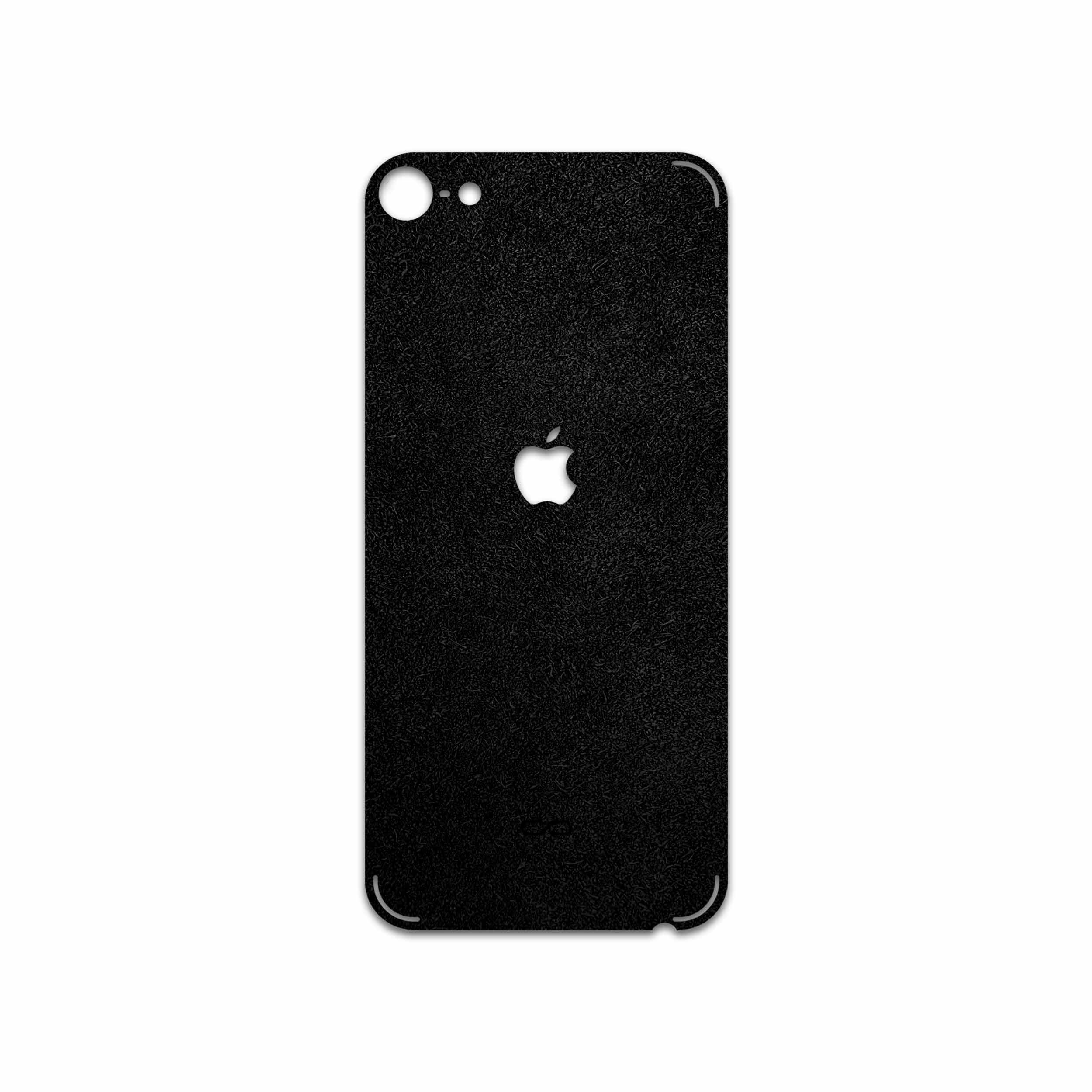 برچسب پوششی ماهوت مدل Black-Chamois-Leather مناسب برای گوشی موبایل اپل iPod touch 6th generation