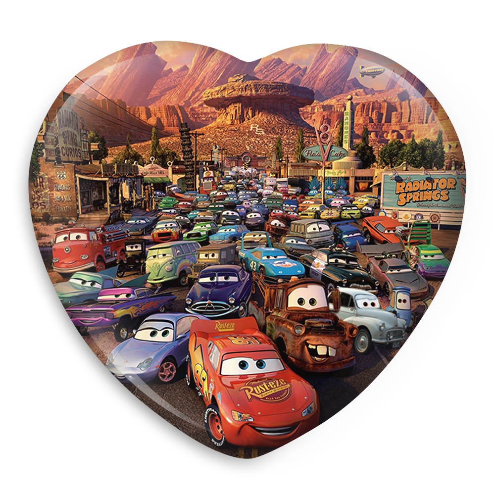 پیکسل خندالو طرح ماشین ها مدل قلبی کد 2263