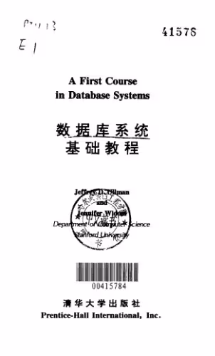 خرید و دانلود نسخه کامل کتاب A First Course in Database Systems
