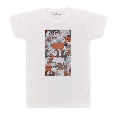 تی شرت بچگانه پرمانه طرح خرس های کله فندقی کد pmt.5546