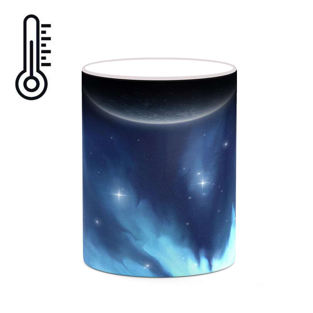 ماگ حرارتی کاکتی طرح فضا و کهکشان مدل mgh20136