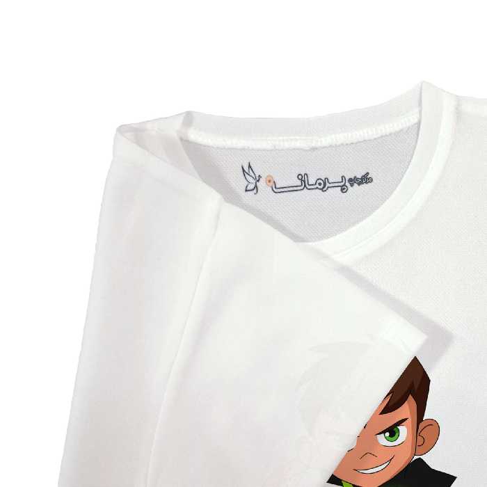 تی شرت بچگانه پرمانه طرح بن تن کد pmt.237