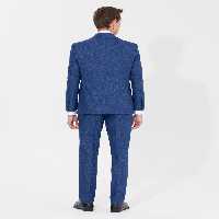 کت و شلوار مردانه نیلی کاشارل