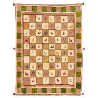 گبه دستباف سه و نیم متری سی پرشیا کد 122043