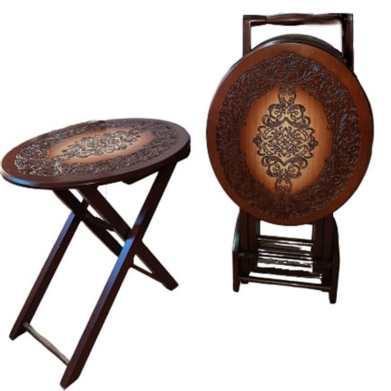 میز عسلی تاشو مدل ارغوان