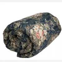 لحاف کرسی گل سرمه ای 4در4