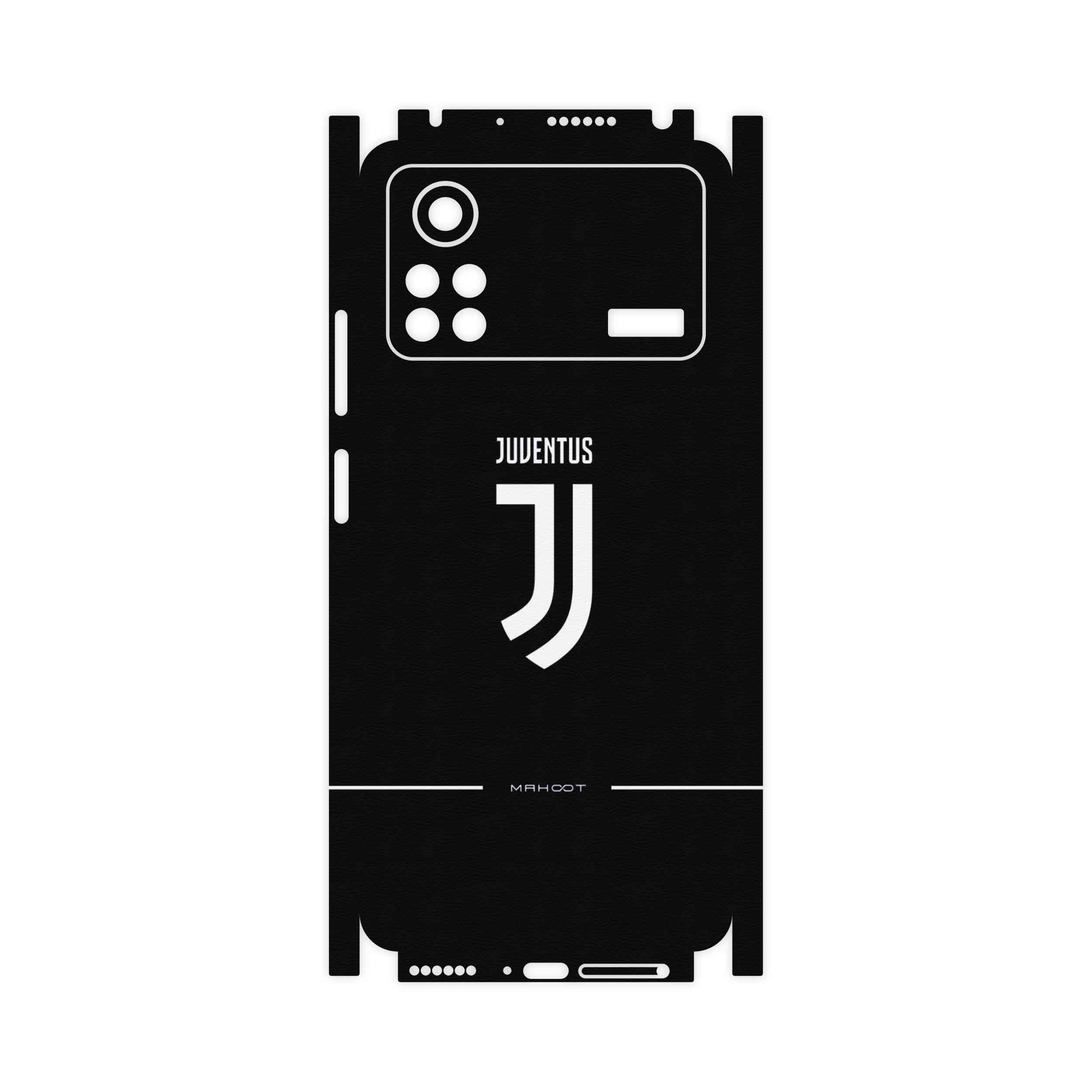 برچسب پوششی ماهوت مدل Juventus-FullSkin مناسب برای گوشی موبایل شیائومی Poco X4 Pro 5G