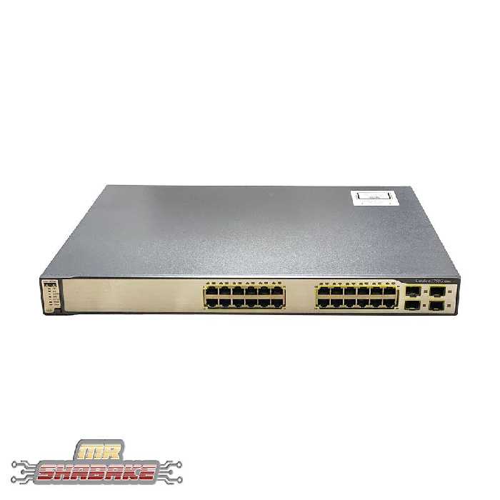 قیمت و خرید سوئیچ سیسکو WS-C3750G-24TS-S1U | مسترشبکه
